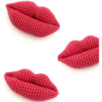 Lips Crochet Pattern