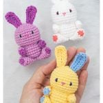 Little Bunny Amigurumi Free Crochet Pattern and Video Tutorial