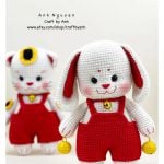 Lucky Cat and Rabbit Crochet Pattern