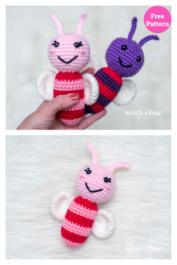 Lulu the Love Bug Free Crochet Pattern