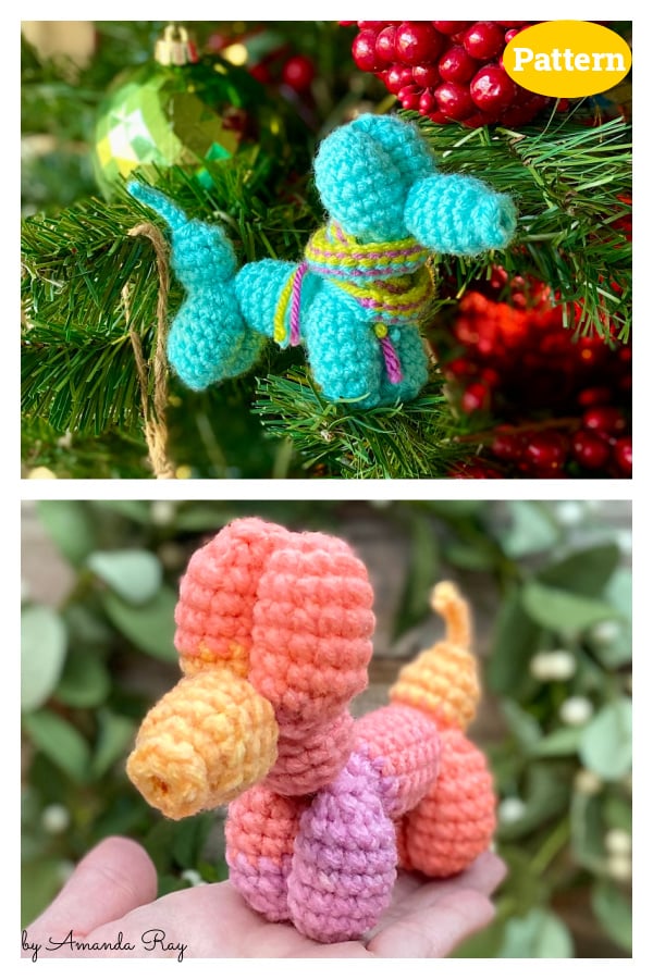 Mini Balloon Dog Crochet Pattern