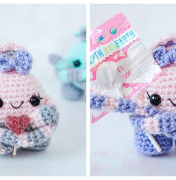 Mini Monster Free Crochet Pattern and Video Tutorial