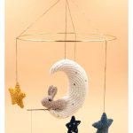 Moon Bunny and Stars Mobile Free Crochet Pattern