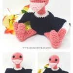 Ophelia the Ostrich Free Crochet Pattern