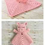 Pig Lovey Puppet Free Crochet Pattern