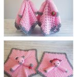 Pip & Petunia Pig Lovey Blankets Crochet Pattern