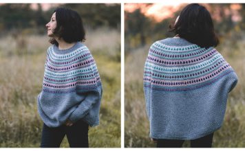 Polar Swoncho Free Crochet Pattern