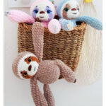 Sloth Plush Toy Crochet Pattern