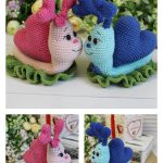 Snails in Love Crochet Pattern