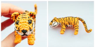 Tiger Amigurumi Free Crochet Pattern and Video Tutorial