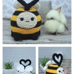 Valentine Bee Bubble Crochet Pattern