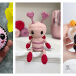 Valentine Bee Crochet Patterns