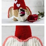 Valentine Cupid Gnome Free Crochet Pattern