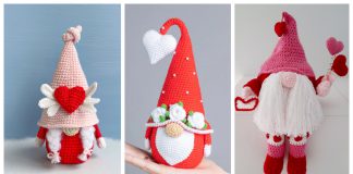Valentine Gnome Crochet Patterns