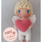 Valentine’s Cupid Free Crochet Pattern