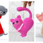 Valentines Day Cat Free Crochet Pattern