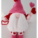 Valentine’s Gonk Free Crochet Pattern