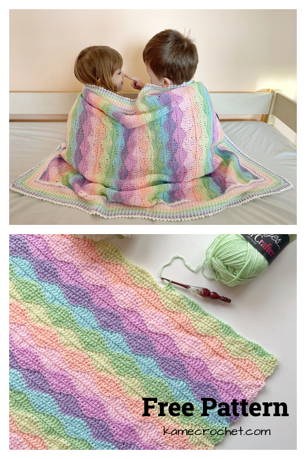 Alima Blanket Free Crochet Pattern