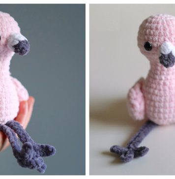 Amigurumi Flora Flamingo Free Crochet Pattern