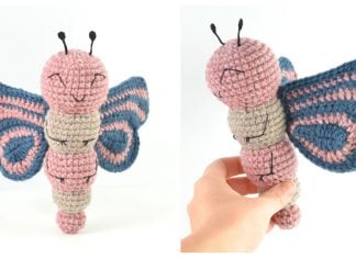 Ava the Butterfly Free Crochet Pattern