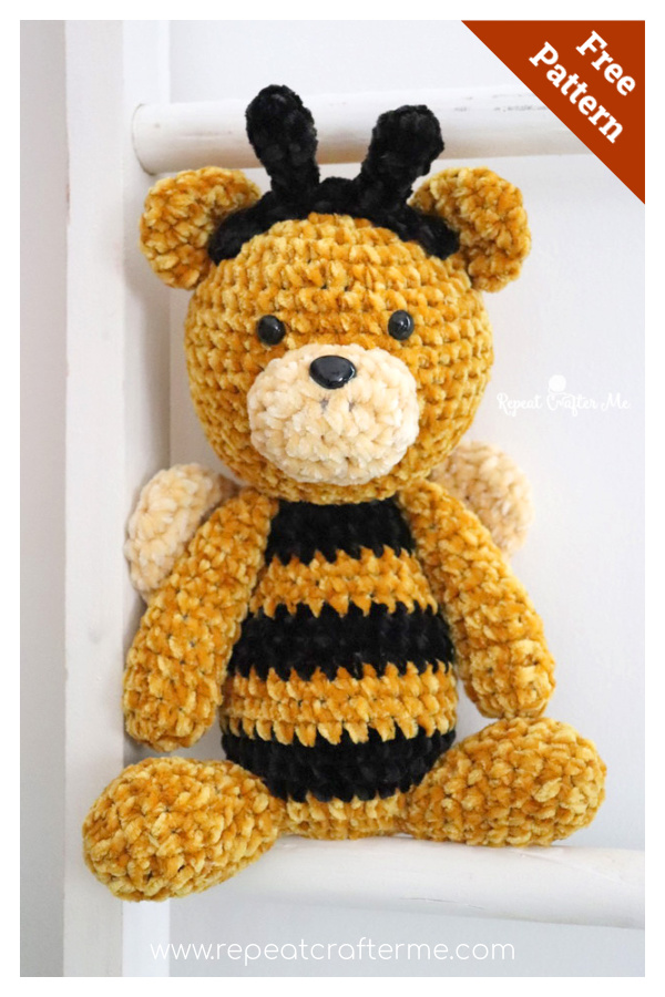 Bumblebee Bear Free Crochet Pattern