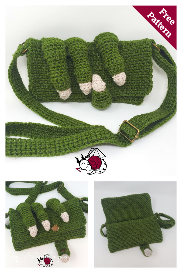 Dragon Claw Clutch Purse Free Crochet Pattern
