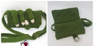 Dragon Claw Clutch Purse Free Crochet Pattern