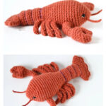 Esther the Lobster Free Crochet Pattern
