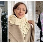 Heart Scarf Free Crochet Pattern