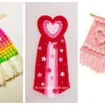 Heart Wall Hanging Crochet Patterns