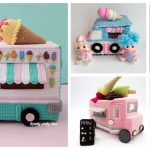 Ice Cream Truck Amigurumi Crochet Patterns