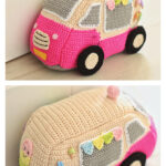 Icecream Van Doorstop Crochet Pattern