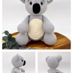 Kevin the Koala Amigurumi Free Crochet Pattern