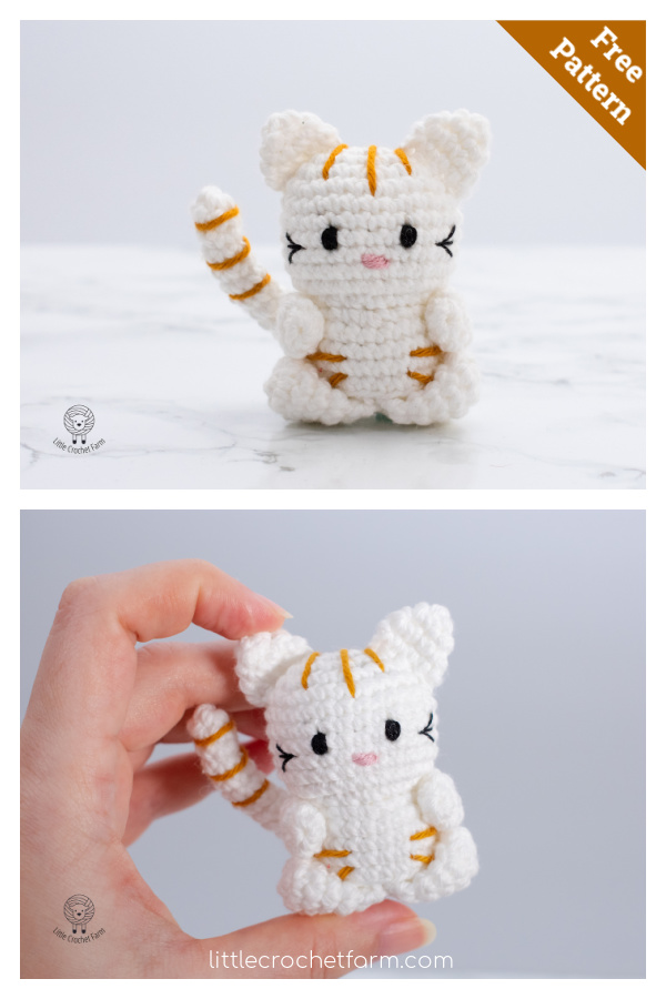 Little Cat Amigurumi Free Crochet Pattern