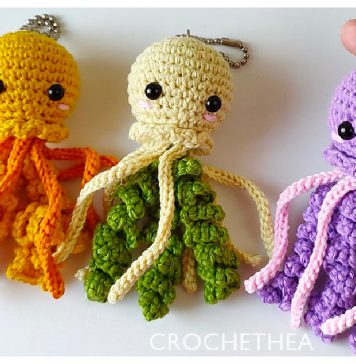 Little Jellyfish Free Crochet Pattern
