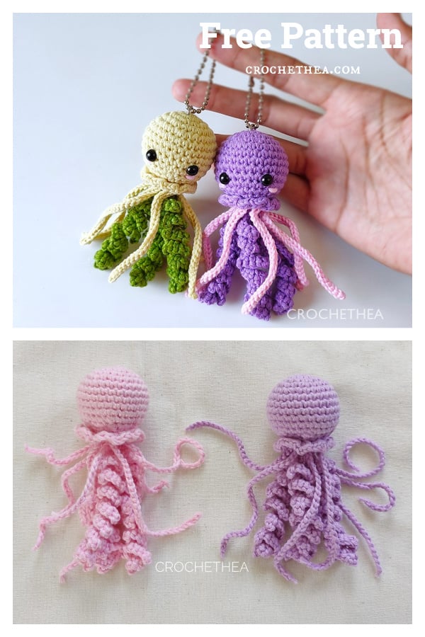Little Jellyfish Free Crochet Pattern 