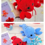 Lobster Amigurumi Crochet Pattern