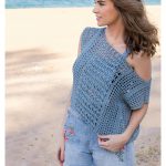 Sea Spray Bohemian Top Free Crochet Pattern