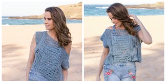 Sea Spray Bohemian Top Free Crochet Pattern