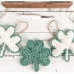 Shamrock Garland Free Crochet Pattern