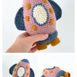 Amigurumi Spaceship Free Crochet Pattern