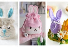 10+ Bunny Treat Bag Crochet Patterns