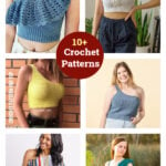 10+ One Shoulder Top Crochet Patterns