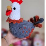 Amigurumi Rooster Toy Crochet Pattern