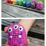Baby Monster Beginner Amigurumi Free Crochet Pattern