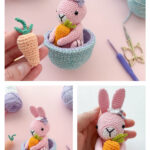 Bunny Easter Surprise Egg Free Crochet Pattern