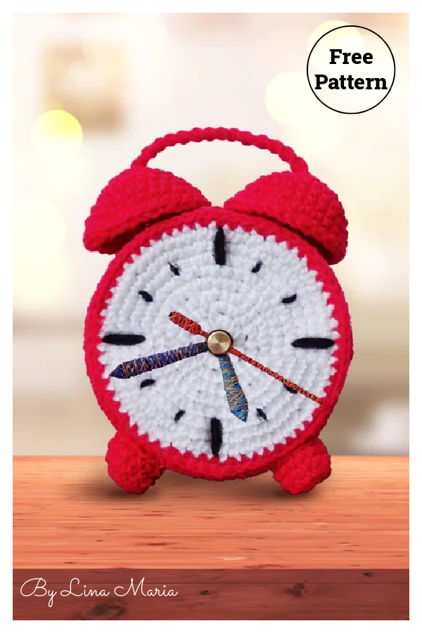 Clock Free Crochet Pattern