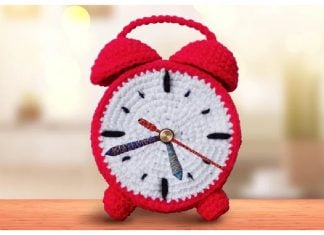 Clock Free Crochet Pattern