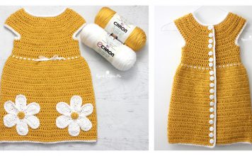 Daisy Dress Free Crochet Pattern