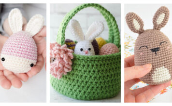 Easter Bunny Eggs Free Crochet Pattern